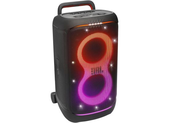 JBL PartyBox 520 - Portable Battery-Powered Party Speaker with AI Sound Boost, Up to 15 Hours of Play time, IPX4 Splash Proof, Multi-Speaker Connection by Auracast, and Telescopic Handle - Black